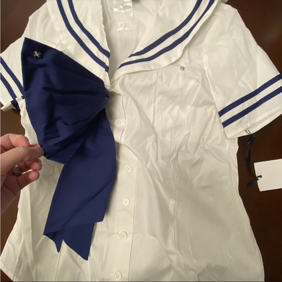 Unique Vintage Candy Sailor Blouse - Picture 4 of 9